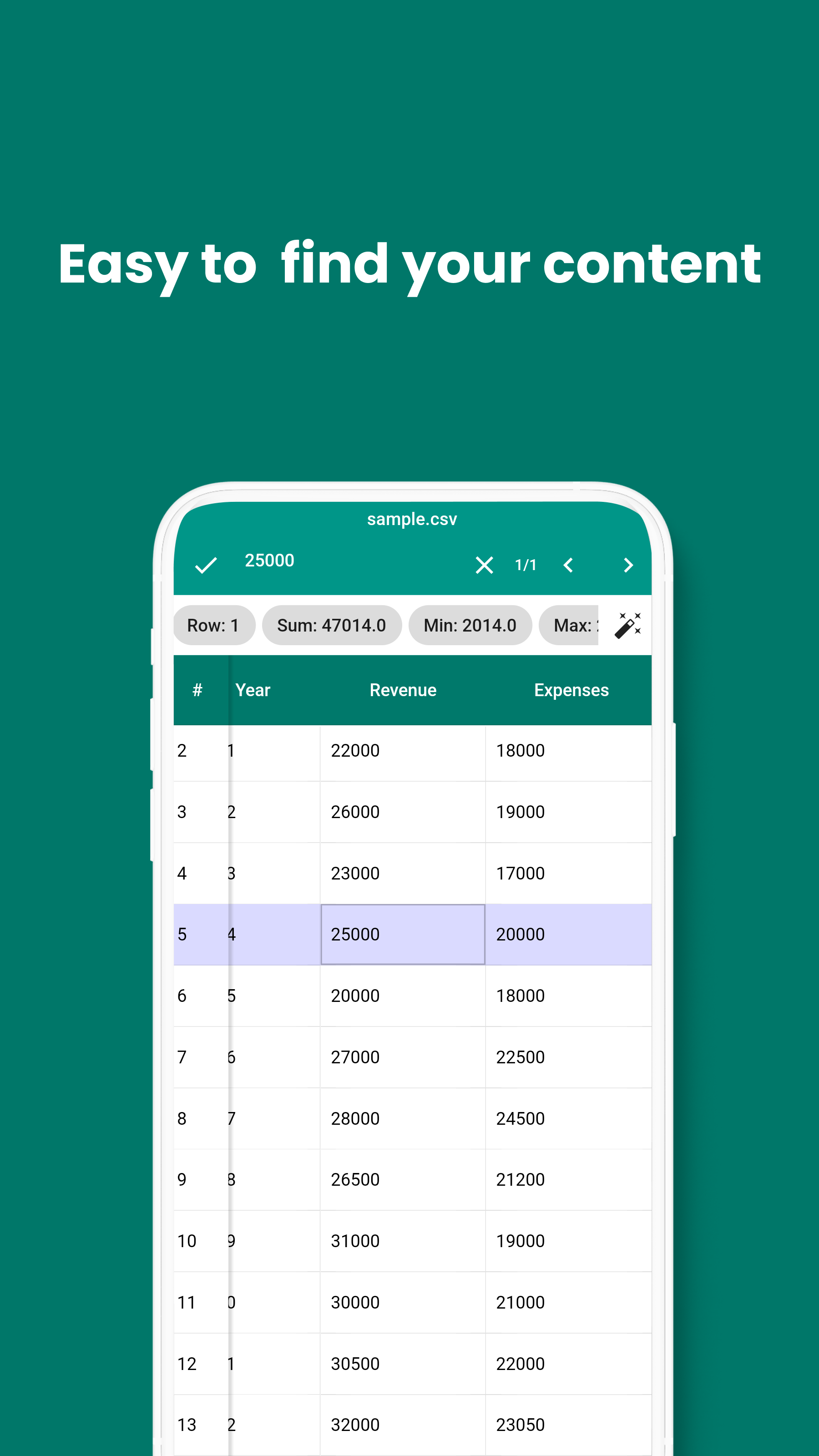 Smart CSV: CSV File Viewer gallery image
