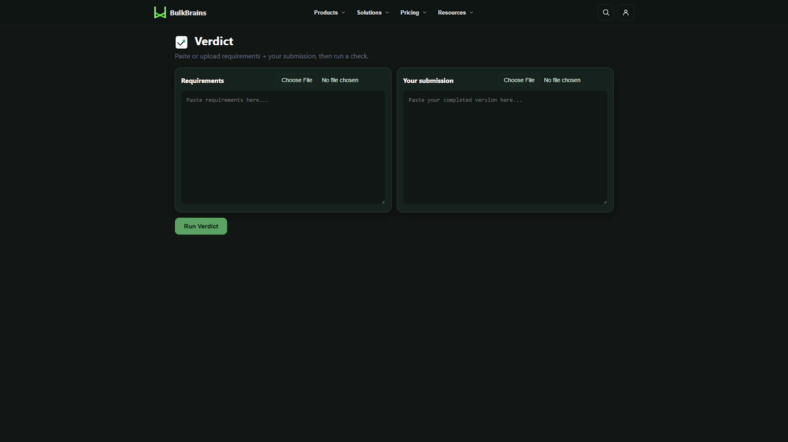 Verdict screenshot 1