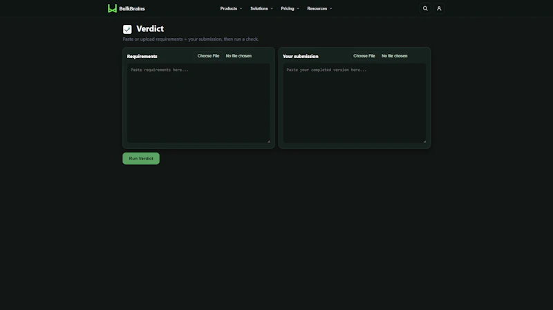 Verdict screenshot 1