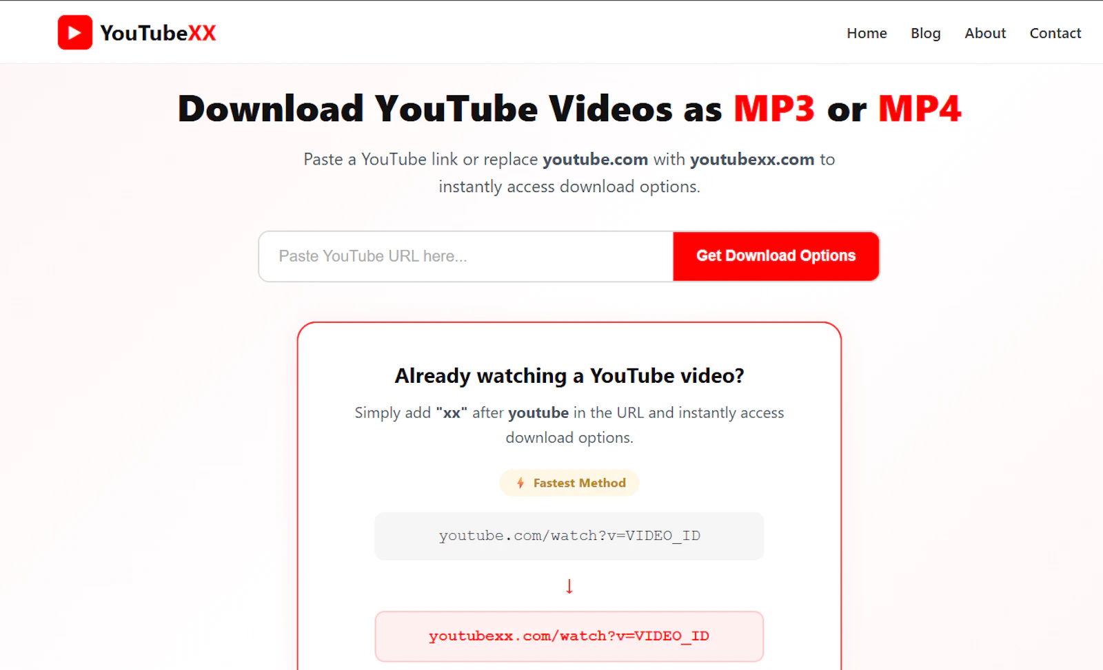 YouTubeXX screenshot 1