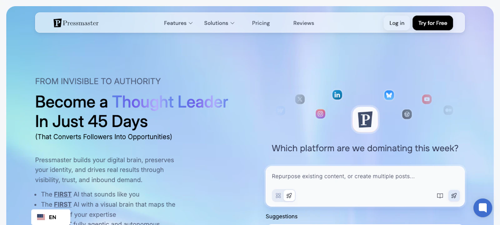 Pressmaster.ai screenshot 1