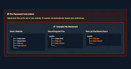 LLMs.txt Generator gallery image