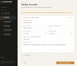 Delay Claim Builder | Claims Simplified gallery image