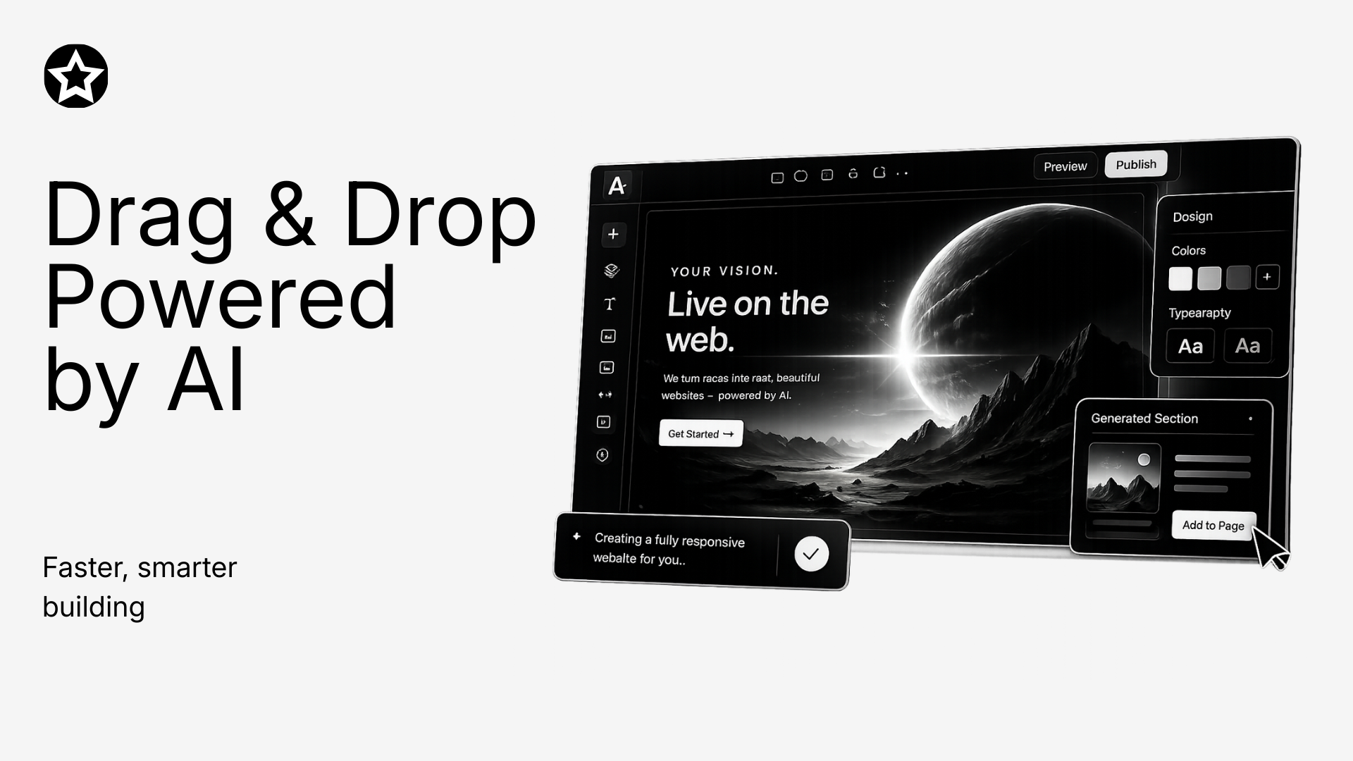 Astero - AI Website Builder V1 gallery image