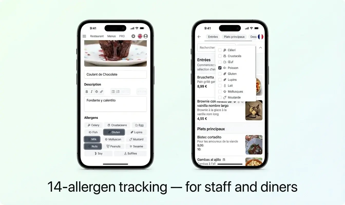 Top Food App - Screenshot 3 showing product features and functionality