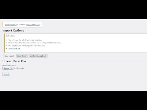 WordPress: Import & delete users in bulk gallery image