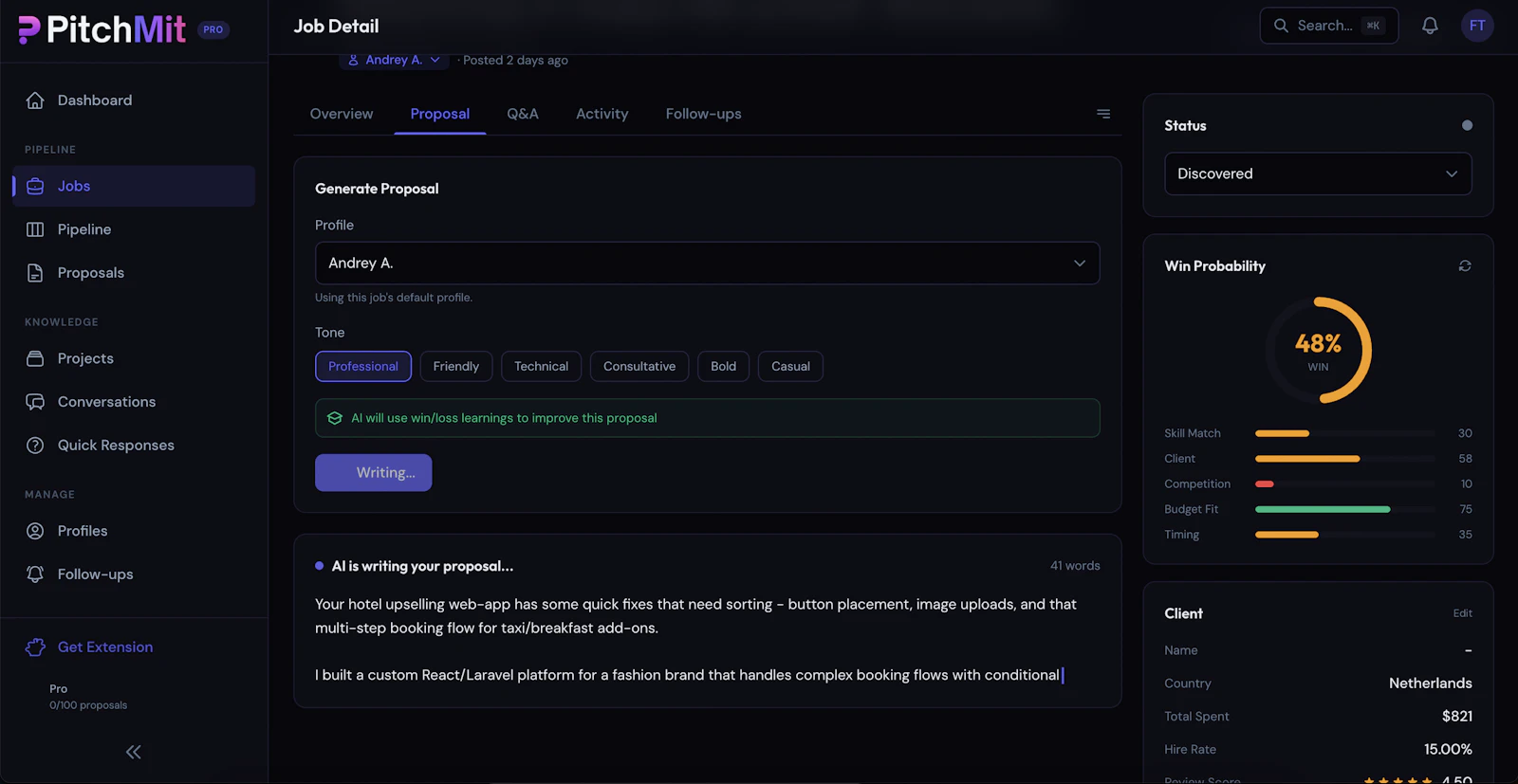 PitchMit screenshot 1