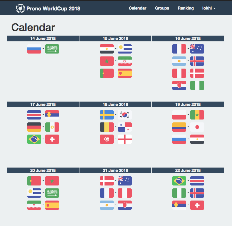 Prono WorldCup 2018 gallery image