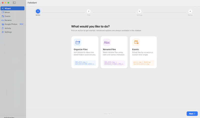 FolioSort screenshot 3