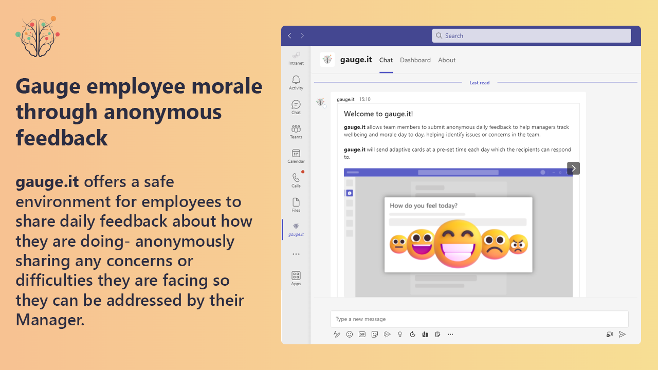 gauge.it - Gauge your employee's morale using anonymous feedback media 3