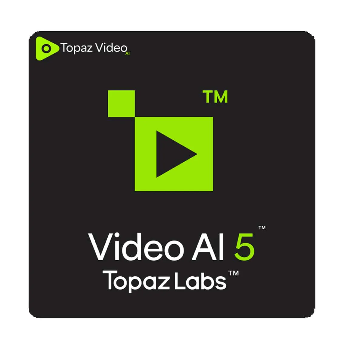 Topaz Video AI のプロダクトバナー