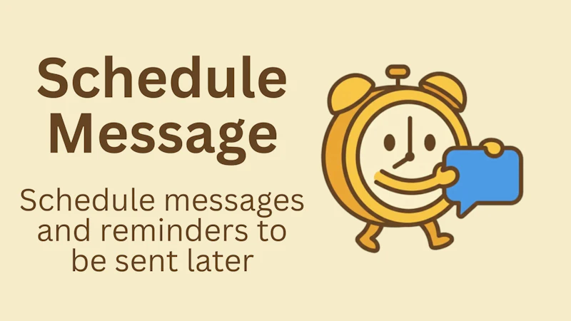 Schedule Message for Teams screenshot 9