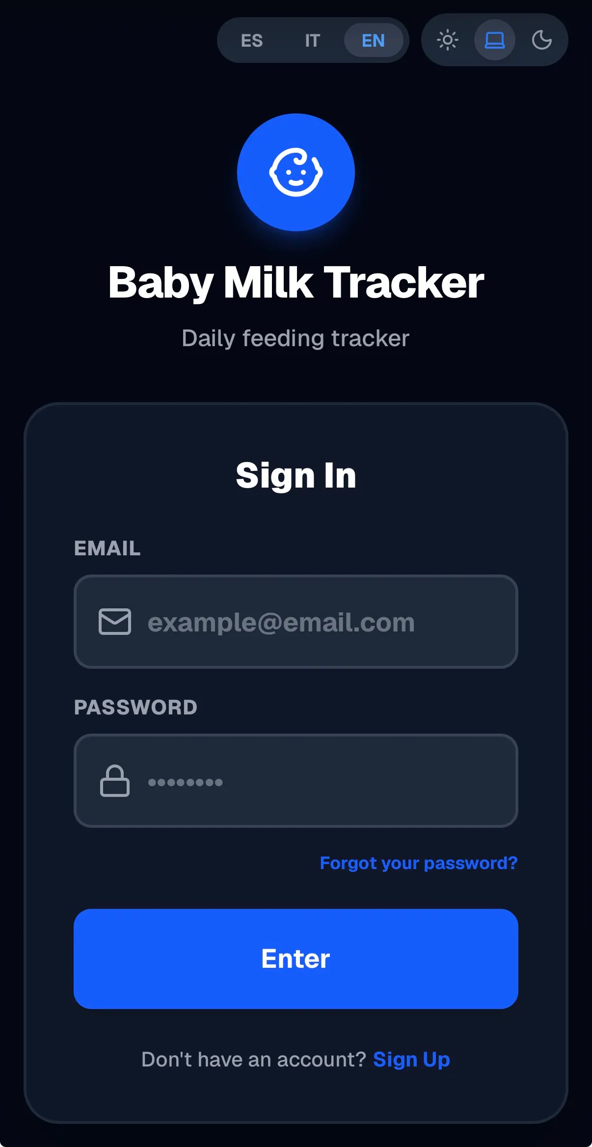 Baby Milk Tracker gallery image