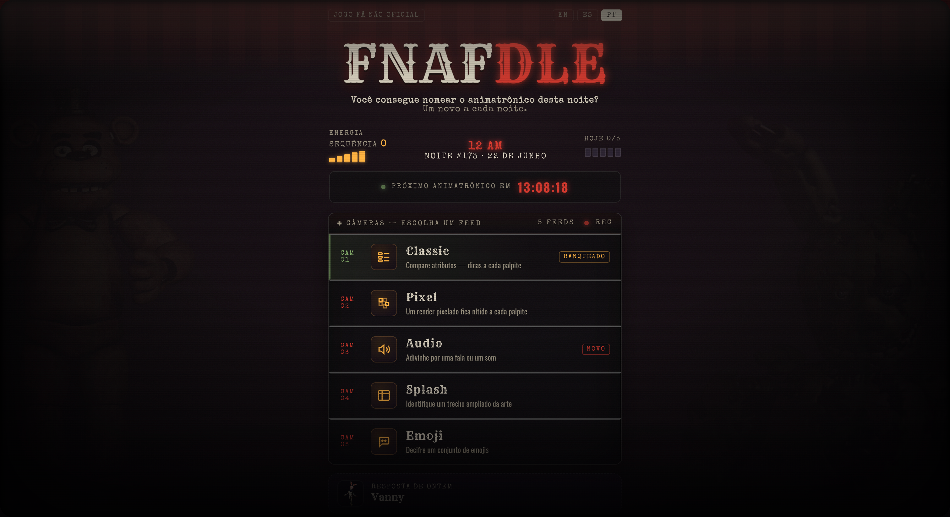 FNAFdle gallery image