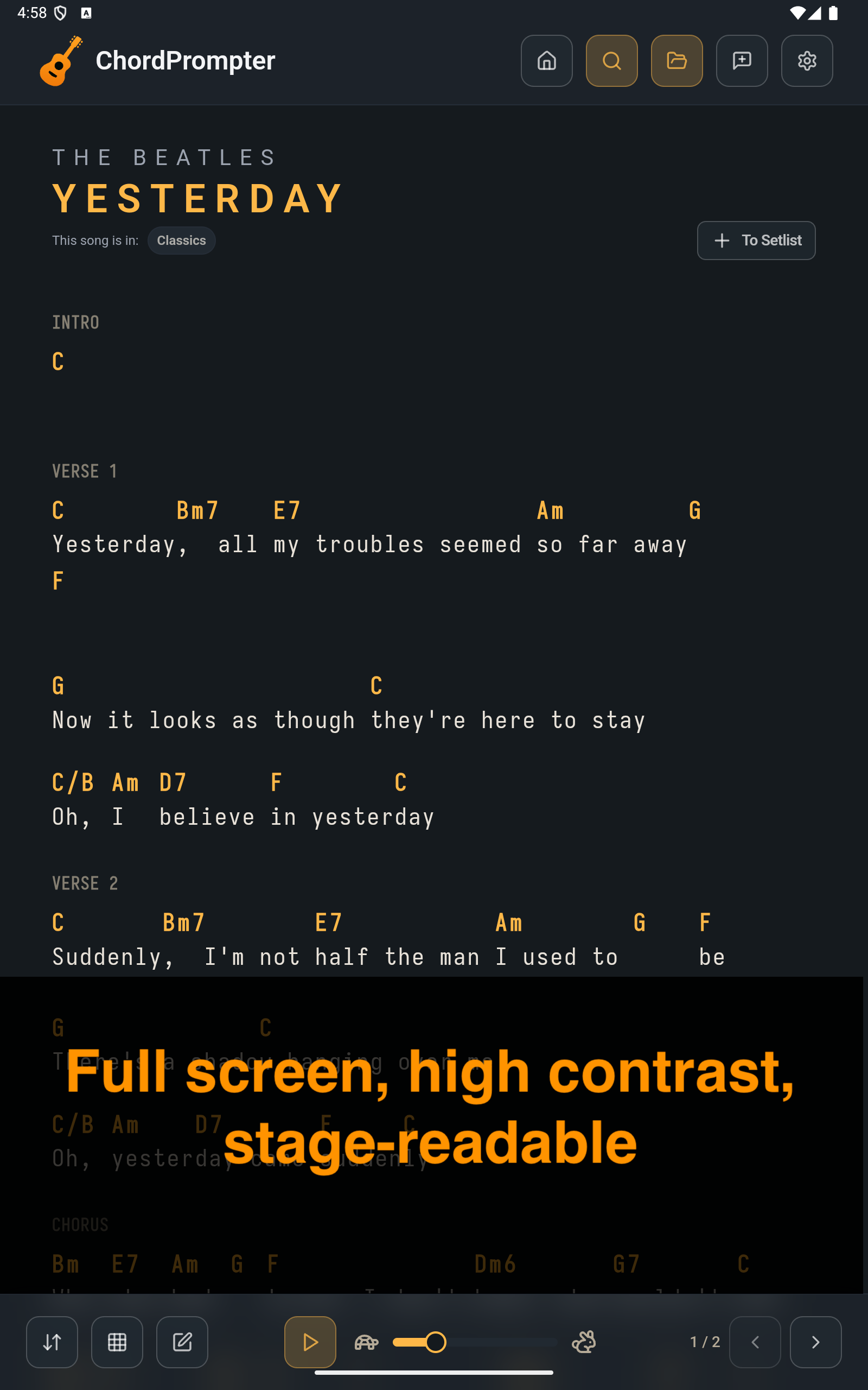 ChordPrompter gallery image