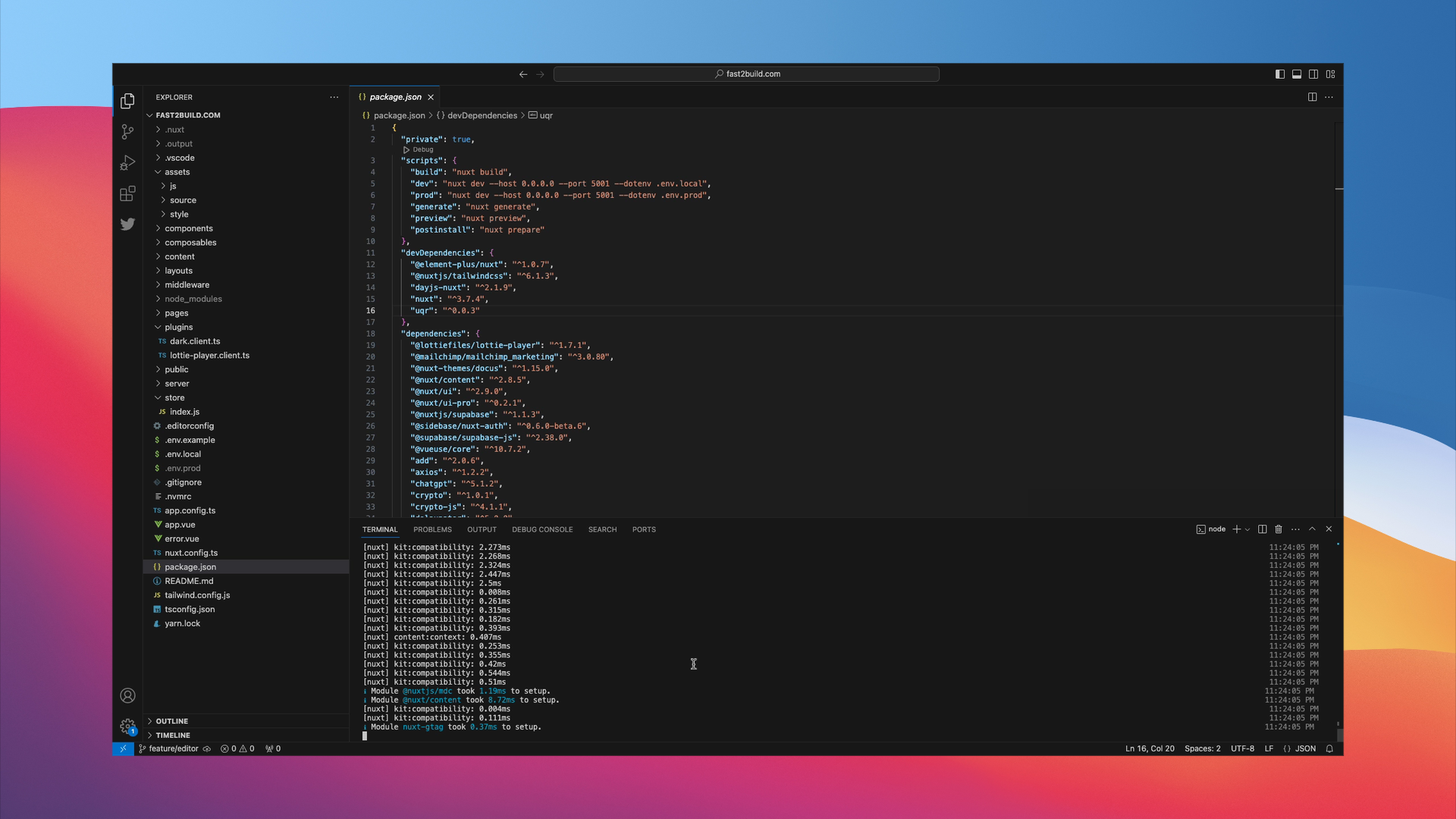 Fast2build - De #1 nuxt.js SaaS Startup boilerplate. media 3