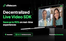 Decentralized Live Video SDK by dTelecom media 1
