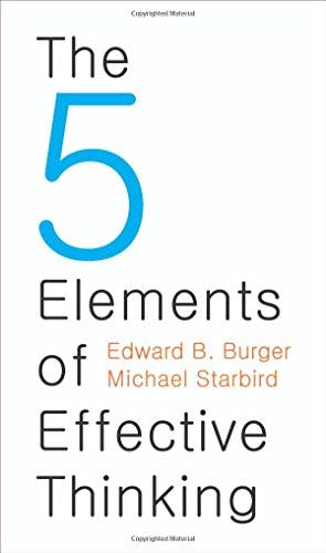 The 5 Elements of Effective Thinking  media 1
