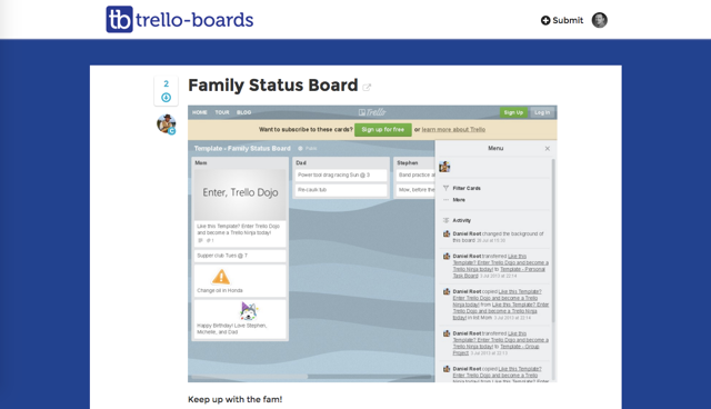 Trello boards gallery image