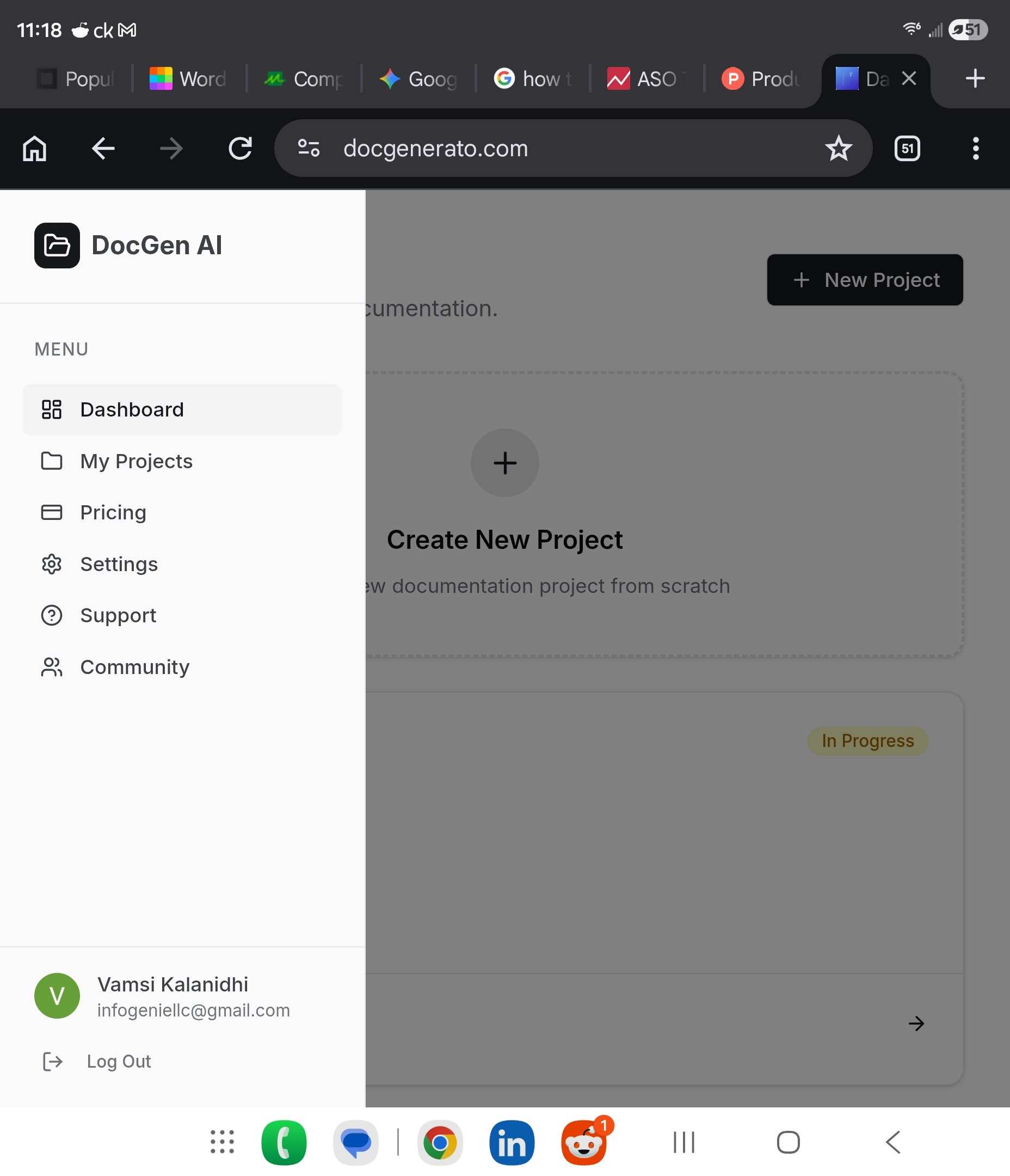 Document generator gallery image