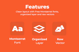 Contra Wireframe Kit gallery image