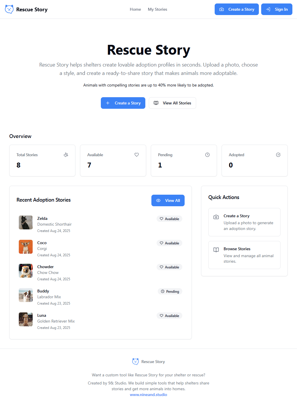 Rescue Story gallery image