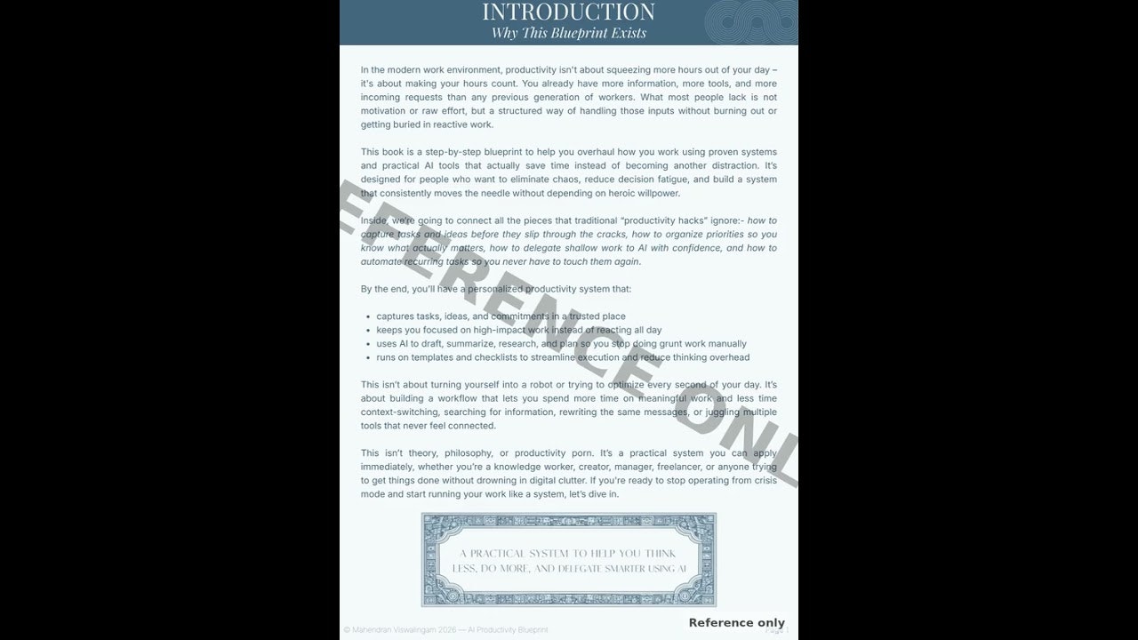 AI Productivity Blueprint gallery image