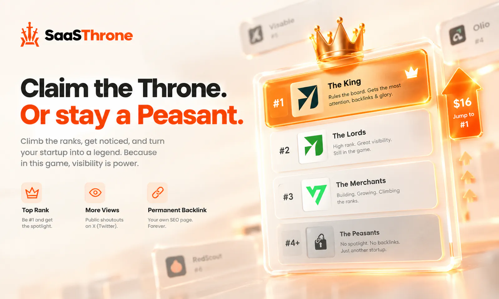 SaaSThrone screenshot 1