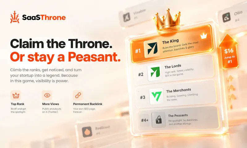 SaaSThrone screenshot 1
