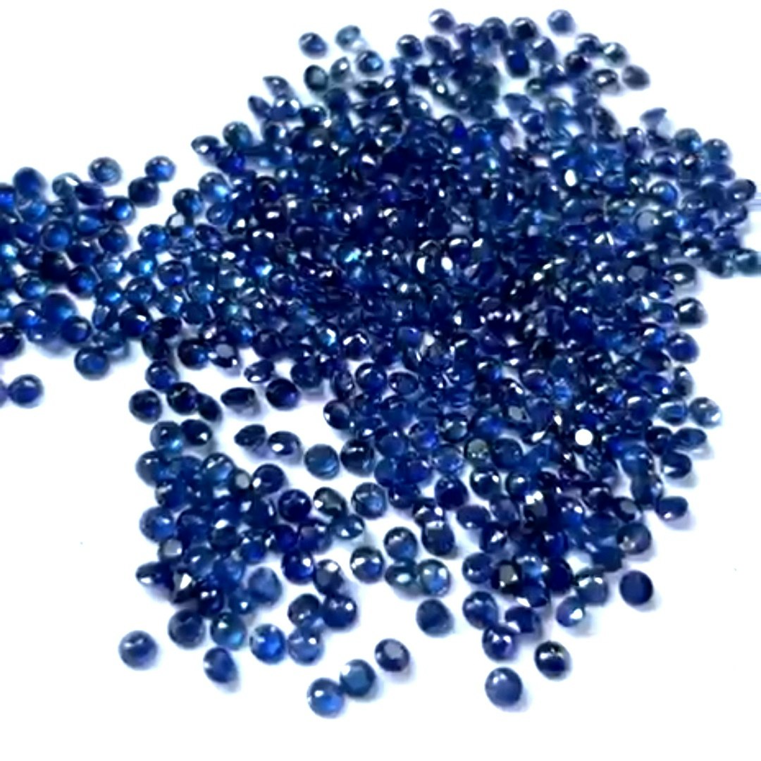 Natural Heated Blue Sapphire 3mm 