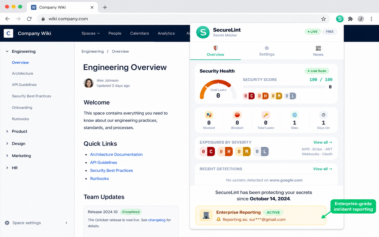 SecureLint Browser Security Extension gallery image