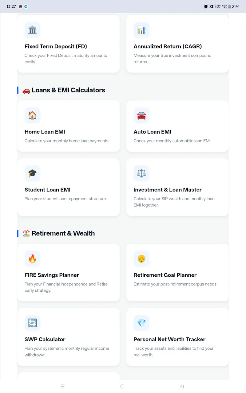 Global Finance Tools  screenshot 2