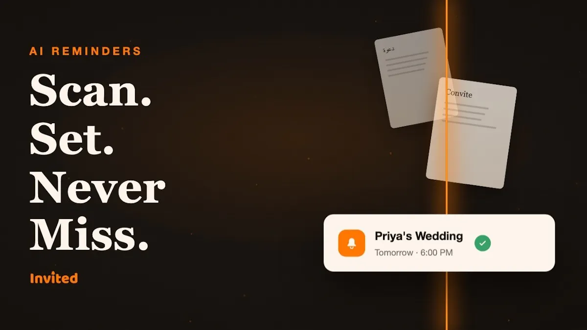 Invited - AI Reminder Scanner