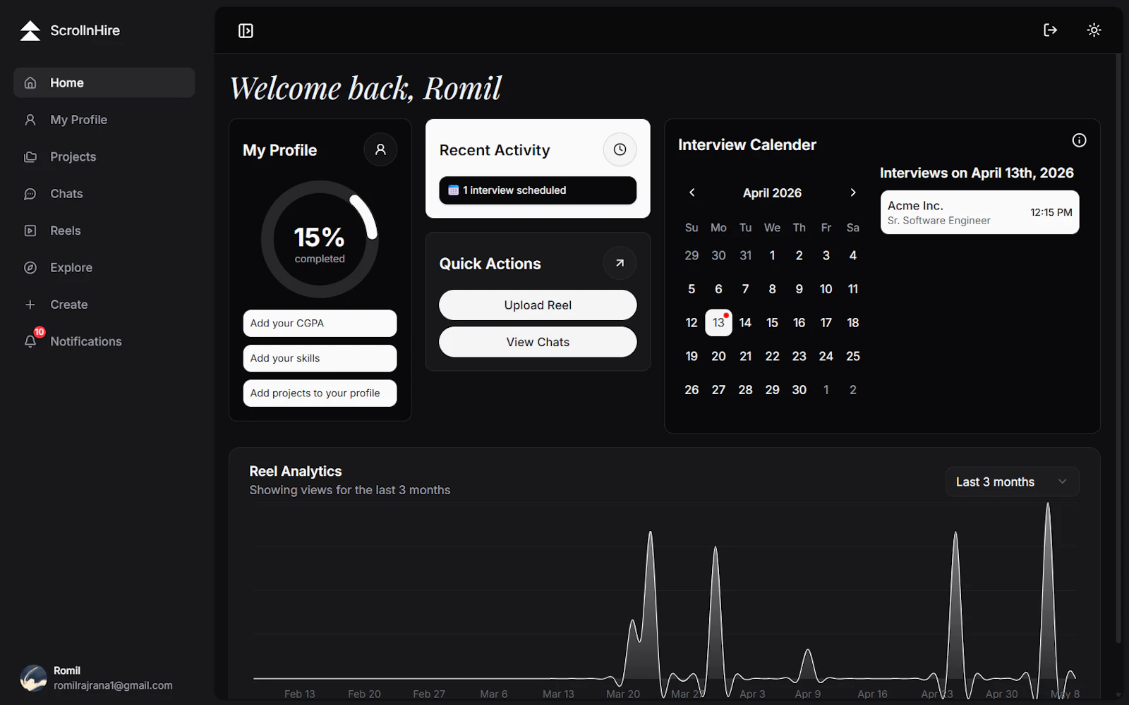 ScrollnHire screenshot 4
