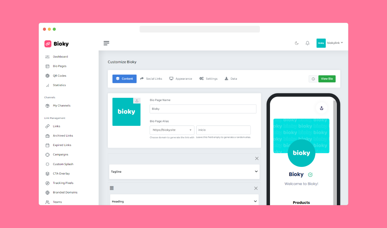 Bioky Link media 2