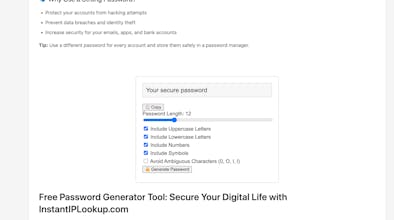 UltraSecure Password Generator gallery image