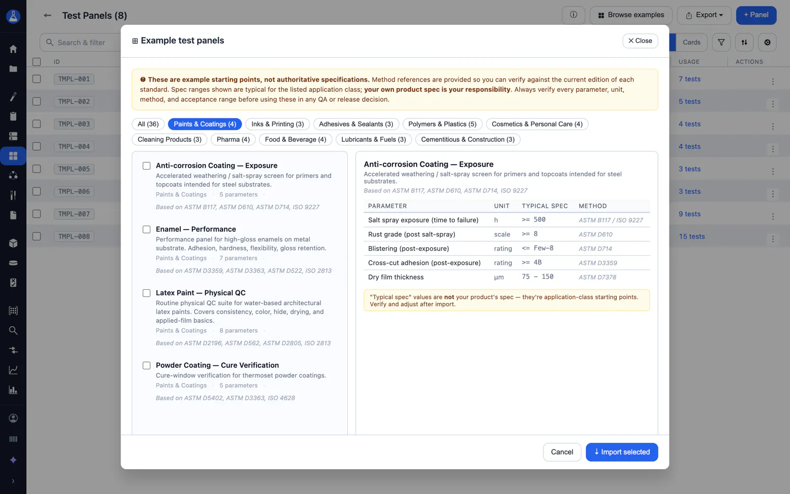 FormLab ELN screenshot