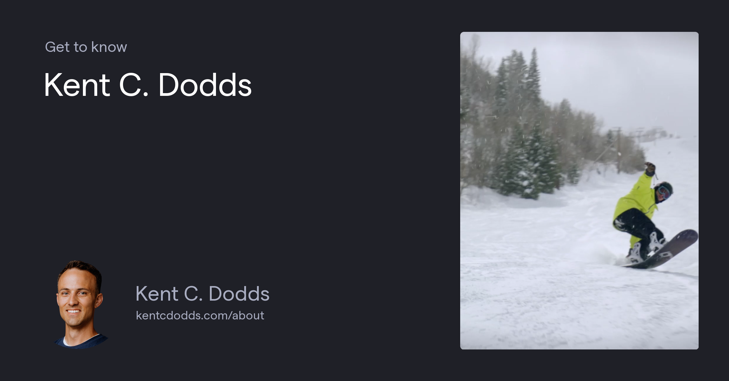 The Kent C. Dodds Website gallery image