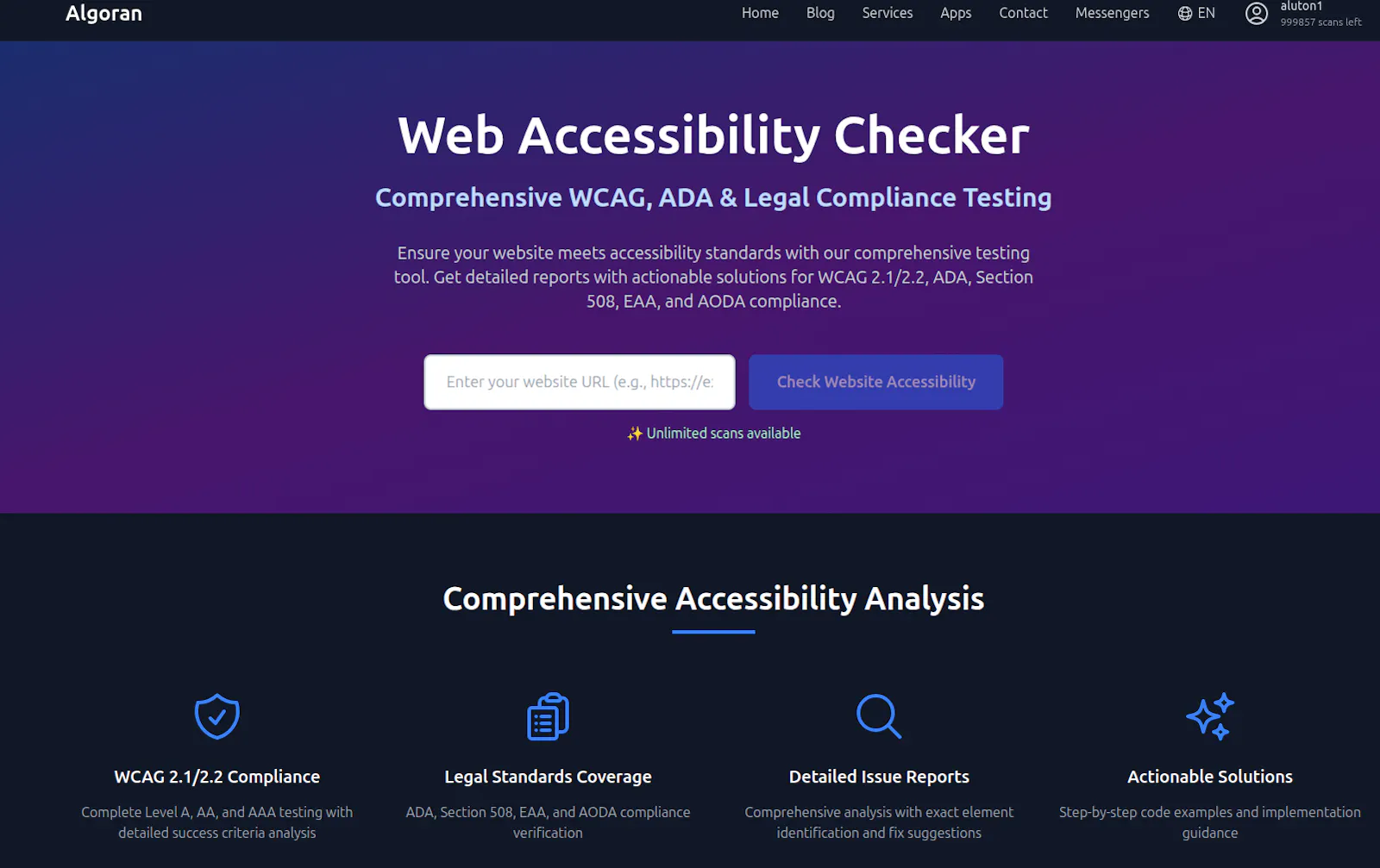Web Accessibility Checker screenshot 2