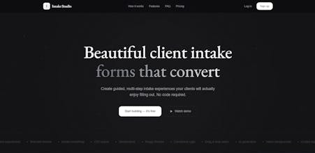 Intake Studio gallery image