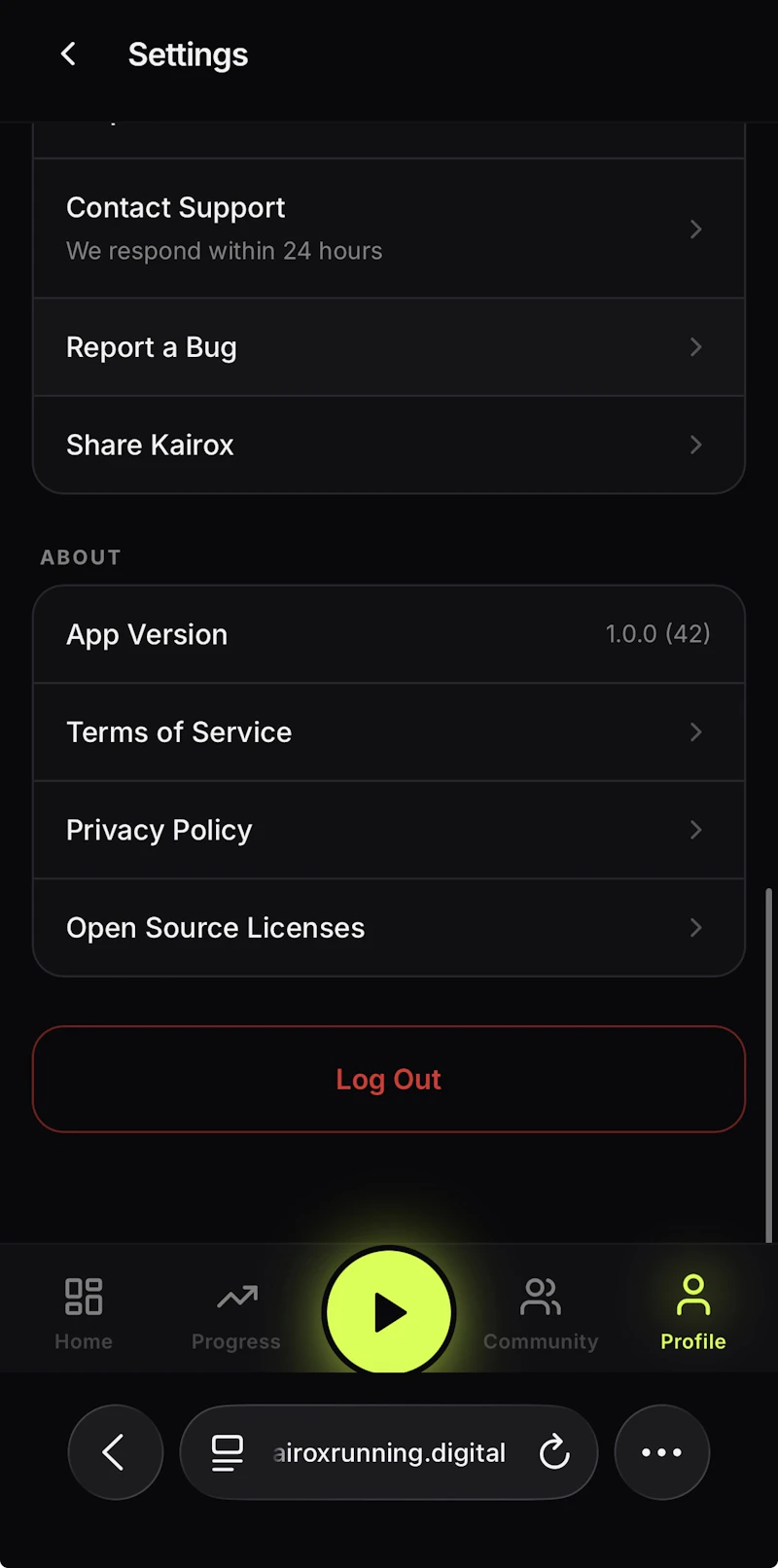 Kairox screenshot 2