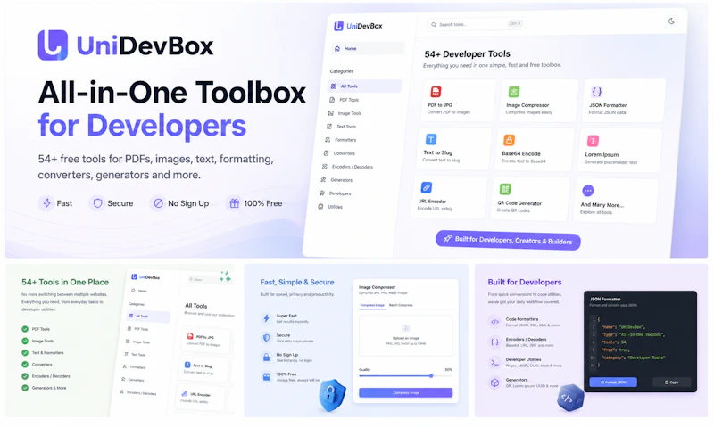 UniDevBox screenshot 1
