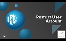 CM Restrict User Account Access Plugin media 1