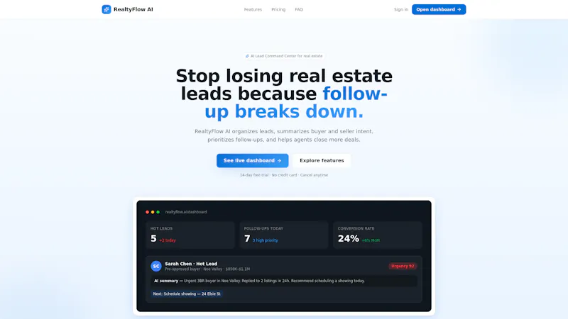 Realtyflow screenshot 1