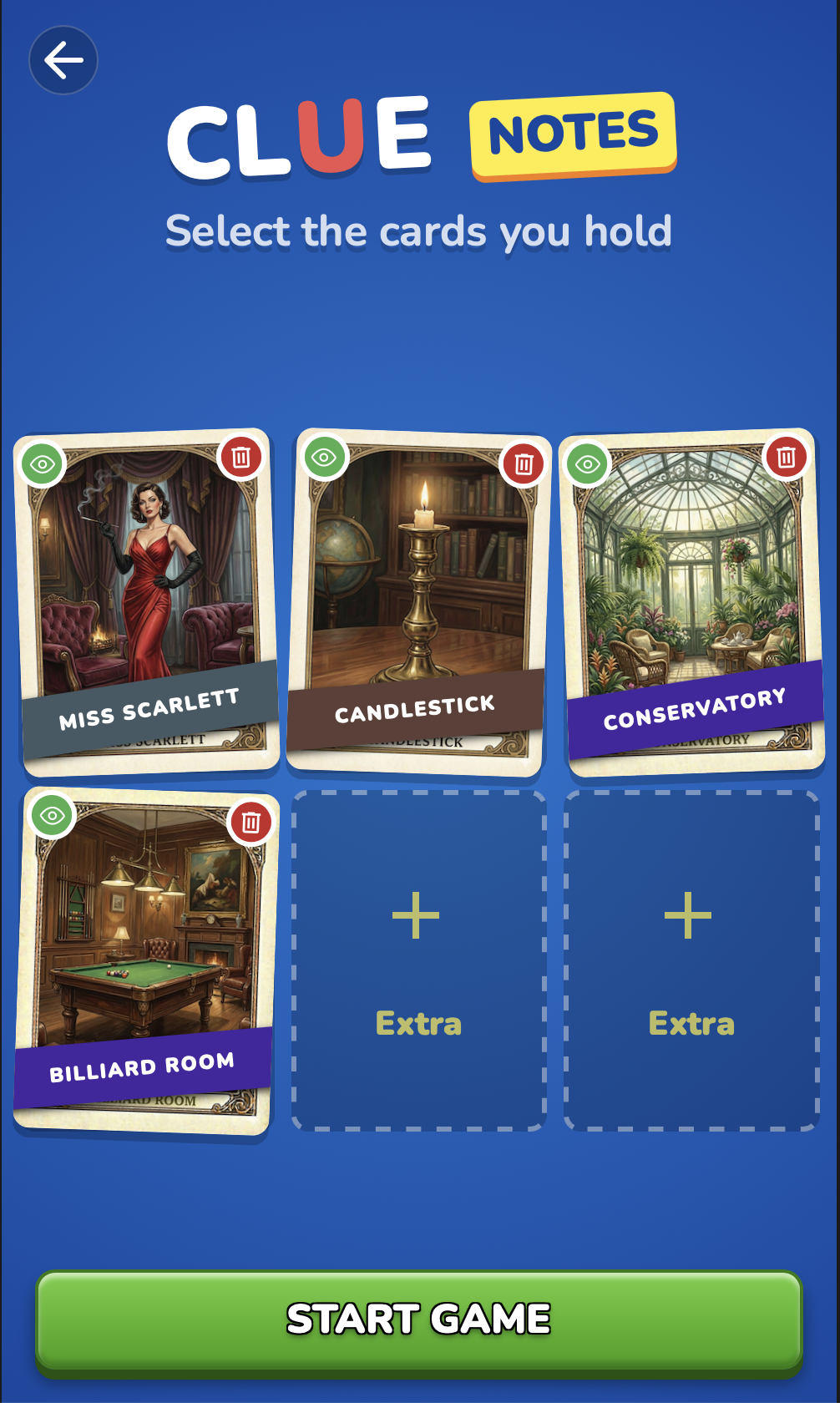 Clue Notes - Screenshot 3 showing product features and functionality