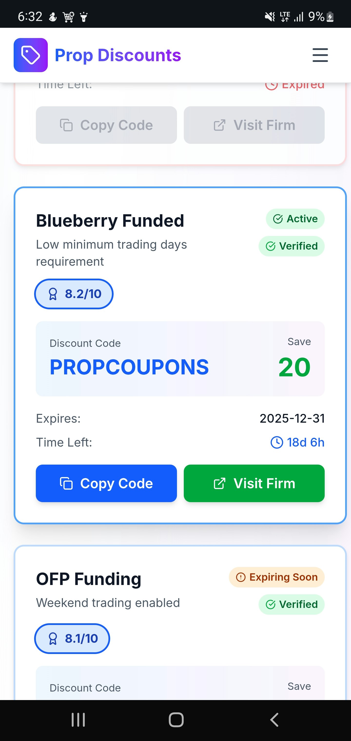 Prop Firm Discount Codes January 2026 gallery image