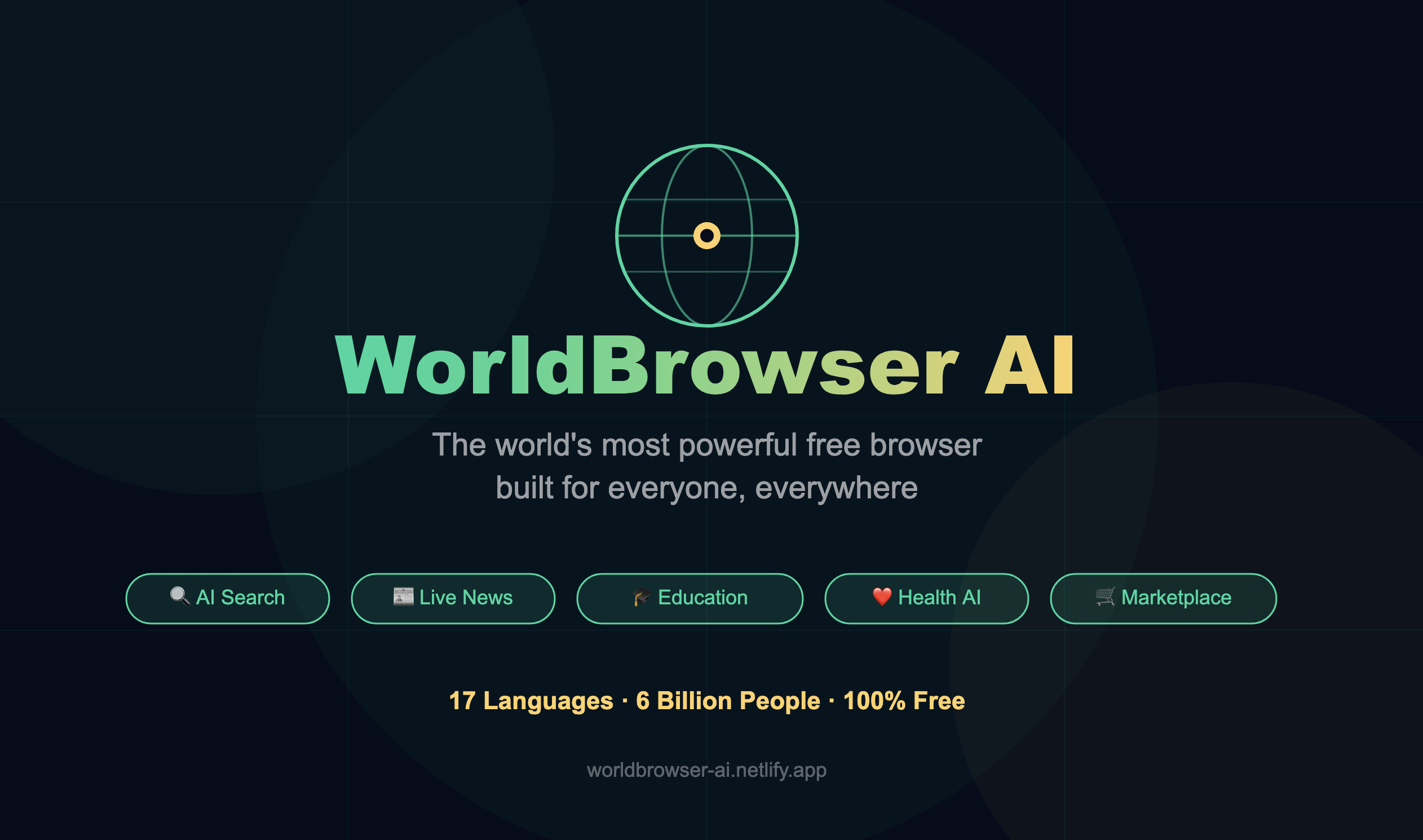 WorldBrowser AI gallery image