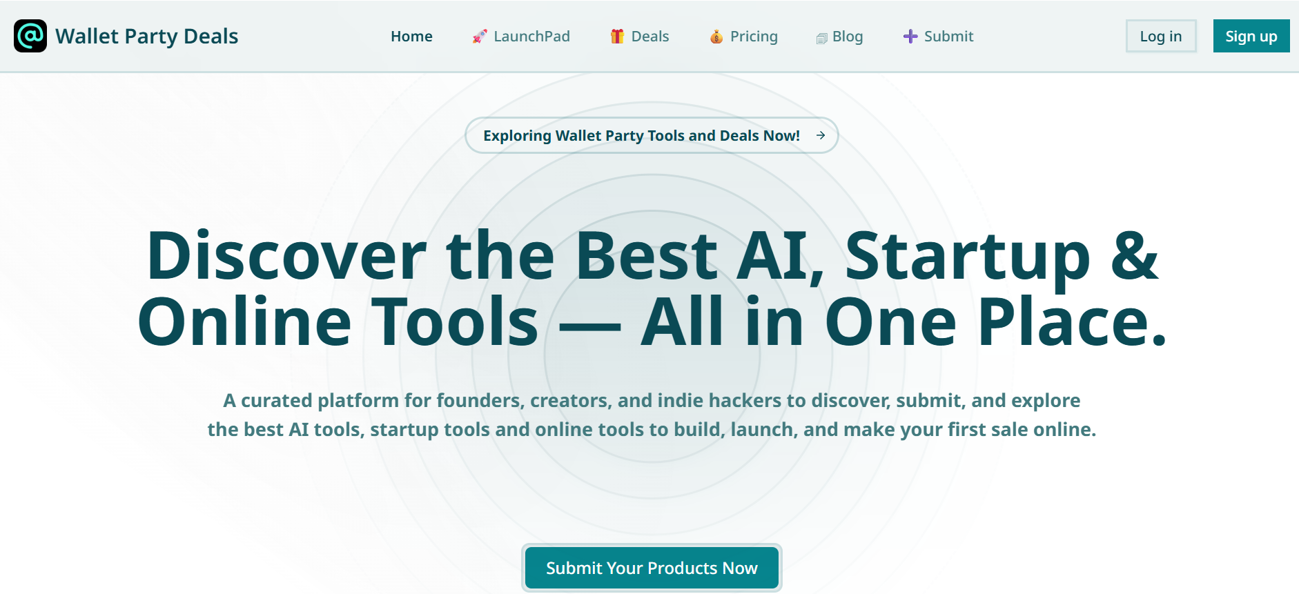 Wallet Party Deals screenshot 1