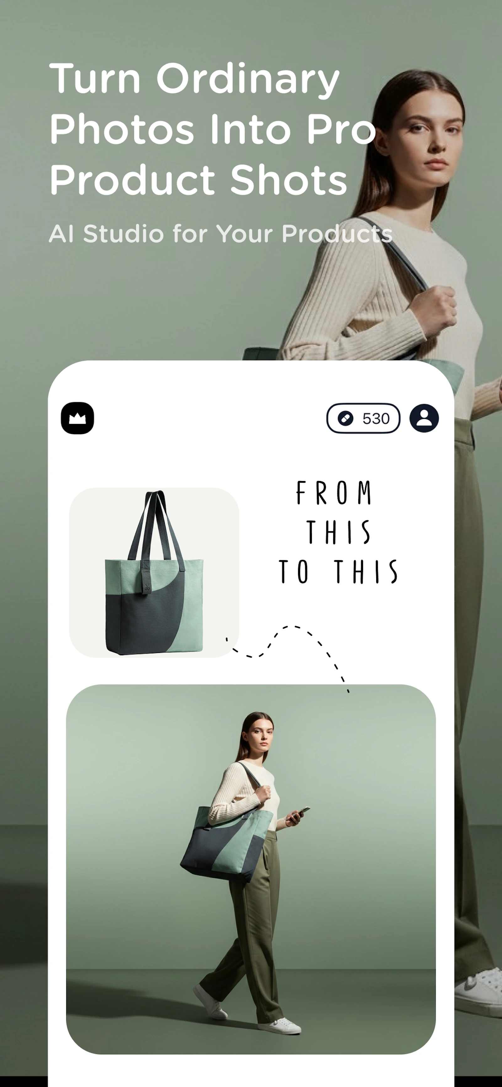 KingStudio — AI Product Photos screenshot 1