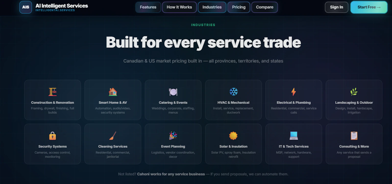Cahoni Builds Quotes, Schedules by Voice screenshot 5